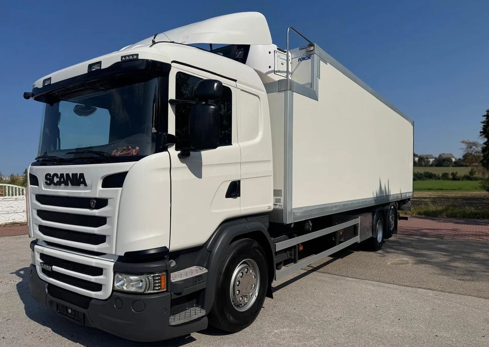 Scania Scania G 490 / CHŁODNIA + WINDA / 23 PALETY / EURO6 / OŚ SKRĘTNA / CARRIER 850 / ASO - Kamion frigorifer: foto 4 Scania Scania G 490 / CHŁODNIA + WINDA / 23 PALETY / EURO6 / OŚ SKRĘTNA / CARRIER 850 / ASO - Kamion frigorifer: foto 4