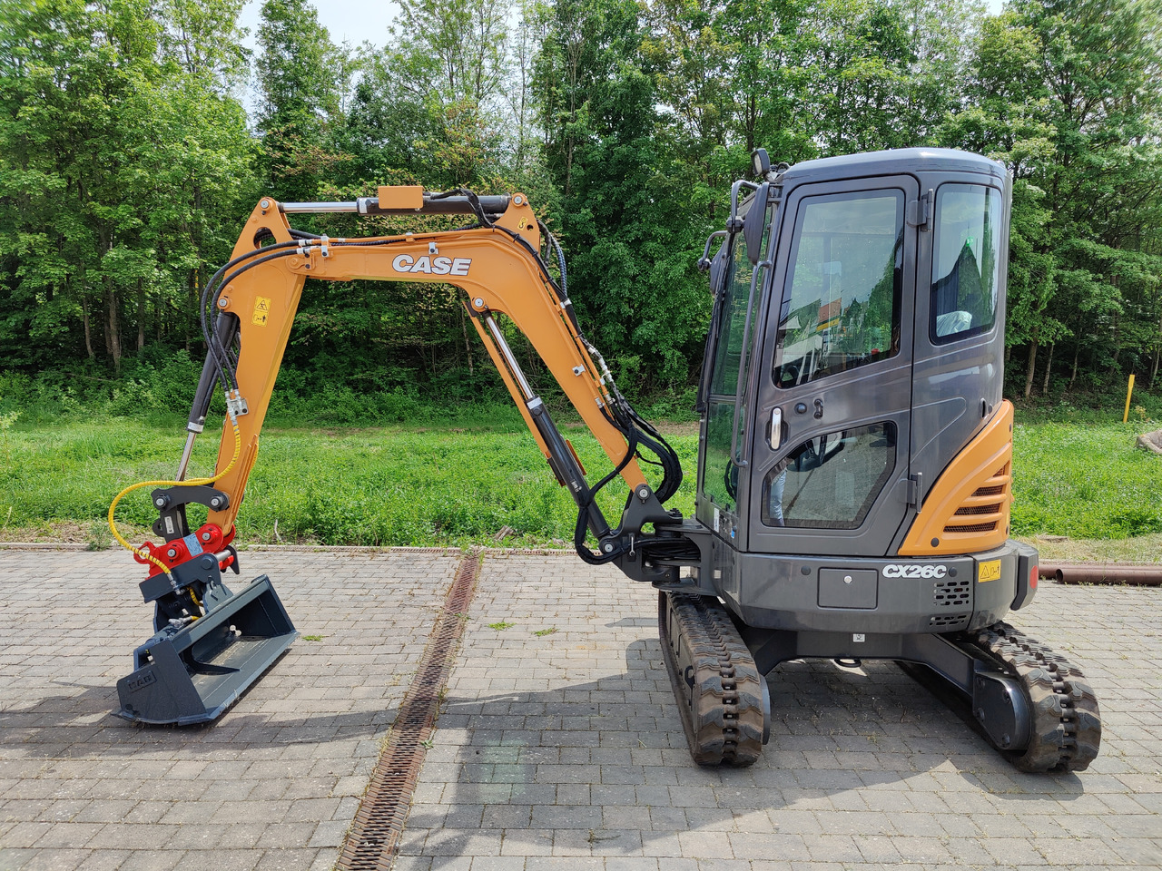 Case CX26C Minibagger m. Kabine NEU Komfortsitz HZG LED Scheinwerfer Joystick-Steuerung - Miniekskavator: foto 1 Case CX26C Minibagger m. Kabine NEU Komfortsitz HZG LED Scheinwerfer Joystick-Steuerung - Miniekskavator: foto 1