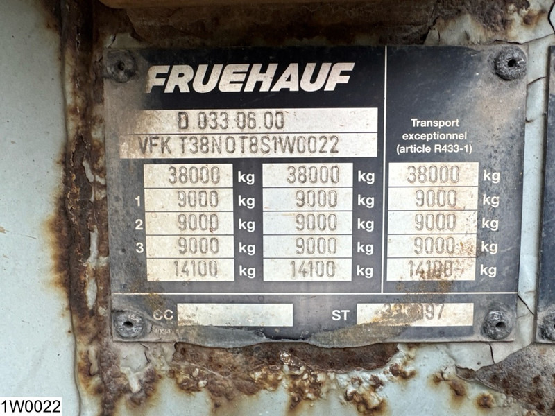 Fruehauf Chassis Extendable, 10/20/30/40/45ft - Transportjer kontejnerësh/ Gjysmë rimorkio me karroceri të çmontueshme: foto 5 Fruehauf Chassis Extendable, 10/20/30/40/45ft - Transportjer kontejnerësh/ Gjysmë rimorkio me karroceri të çmontueshme: foto 5