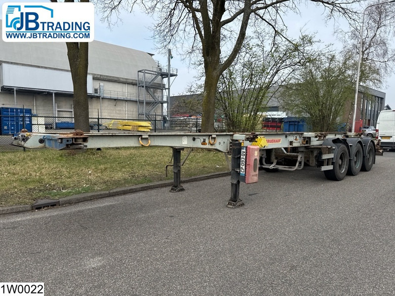 Fruehauf Chassis Extendable, 10/20/30/40/45ft - Transportjer kontejnerësh/ Gjysmë rimorkio me karroceri të çmontueshme: foto 1 Fruehauf Chassis Extendable, 10/20/30/40/45ft - Transportjer kontejnerësh/ Gjysmë rimorkio me karroceri të çmontueshme: foto 1
