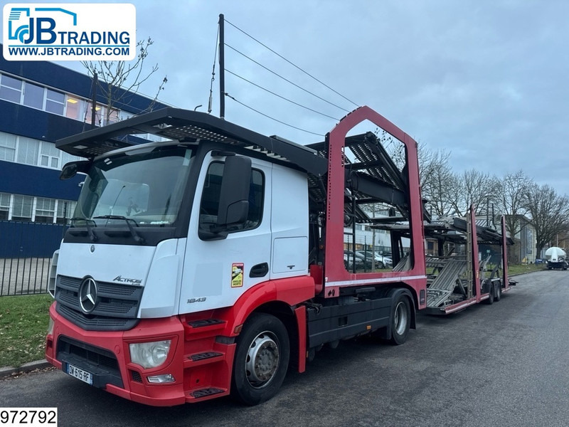 Mercedes-Benz Actros 1843 EURO 6, lohr, Retarder, Combi, Standairco - Gjysmë-kamion: foto 1 Mercedes-Benz Actros 1843 EURO 6, lohr, Retarder, Combi, Standairco - Gjysmë-kamion: foto 1