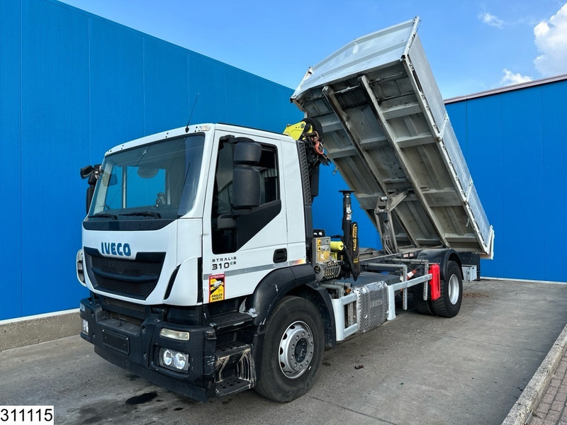Iveco Stralis 310 EURO 6, Palfinger, Remote, Steel - Kamion vetëshkarkues, Kamion me vinç: foto 4 Iveco Stralis 310 EURO 6, Palfinger, Remote, Steel - Kamion vetëshkarkues, Kamion me vinç: foto 4