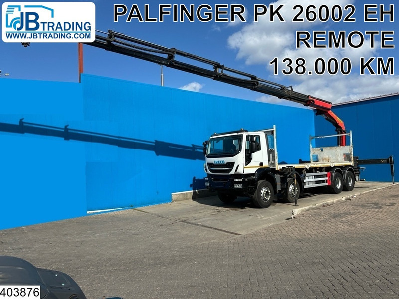 Iveco Stralis 360 8x4, EURO 6, Palfinger, Remote, Steel suspenion - Kamion me karroceri të hapur, Kamion me vinç: foto 1 Iveco Stralis 360 8x4, EURO 6, Palfinger, Remote, Steel suspenion - Kamion me karroceri të hapur, Kamion me vinç: foto 1