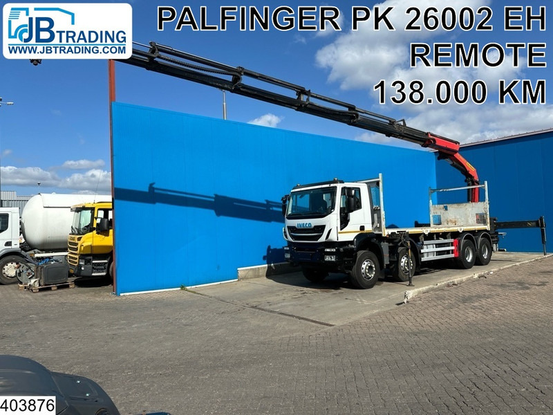 Iveco Stralis 360 8x4, EURO 6, Palfinger, Remote, Steel suspenion - Kamion me karroceri të hapur, Kamion me vinç: foto 1 Iveco Stralis 360 8x4, EURO 6, Palfinger, Remote, Steel suspenion - Kamion me karroceri të hapur, Kamion me vinç: foto 1
