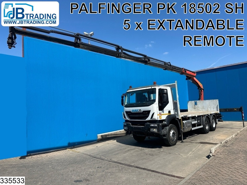 Iveco Trakker 360 6X4, EURO 6, Palfinger, Remote - Kamion me karroceri të hapur, Kamion me vinç: foto 1 Iveco Trakker 360 6X4, EURO 6, Palfinger, Remote - Kamion me karroceri të hapur, Kamion me vinç: foto 1