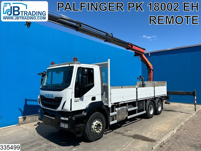 Iveco Trakker 360 6X4, EURO 6, Steel suspension, Palfinger - Kamion me karroceri të hapur, Kamion me vinç: foto 1 Iveco Trakker 360 6X4, EURO 6, Steel suspension, Palfinger - Kamion me karroceri të hapur, Kamion me vinç: foto 1