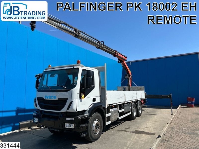 Iveco Trakker 360 6X4, EURO 6, Steel suspension, Palfinger - Kamion me karroceri të hapur, Kamion me vinç: foto 1 Iveco Trakker 360 6X4, EURO 6, Steel suspension, Palfinger - Kamion me karroceri të hapur, Kamion me vinç: foto 1