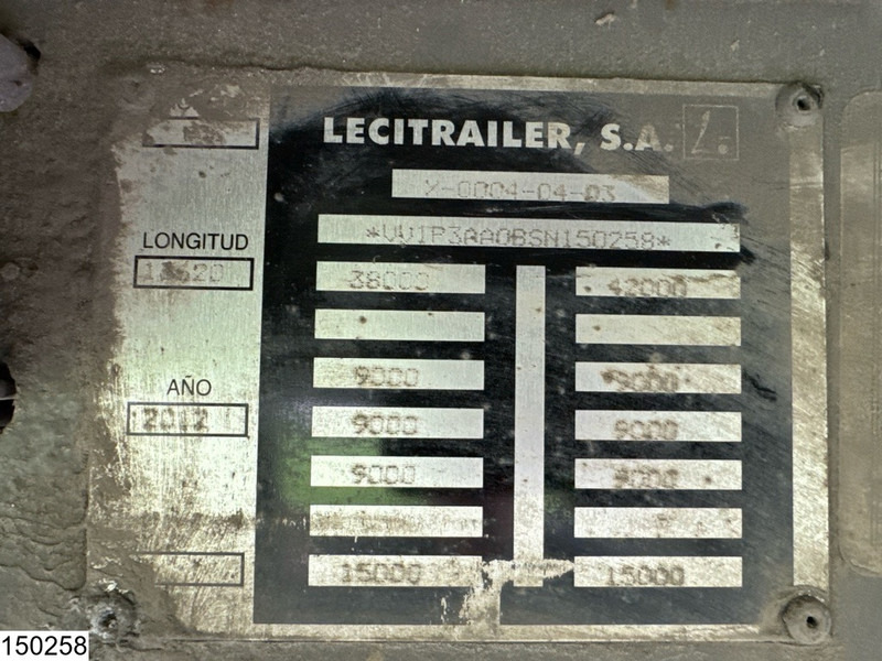 Lecitrailer Tautliner - Gjysmë rimorkio me tendë: foto 4 Lecitrailer Tautliner - Gjysmë rimorkio me tendë: foto 4