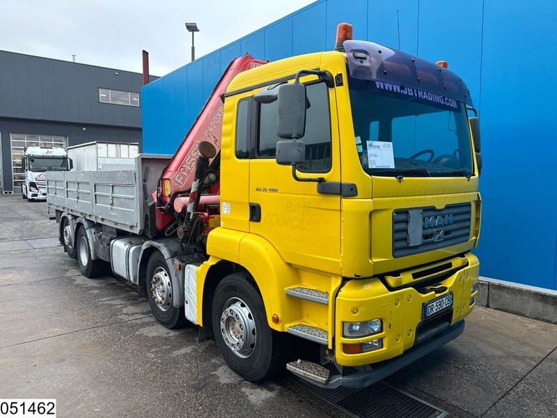 MAN TGA 35 400 8x2, Handgeschakeld, Fassi, Remote - Kamion me karroceri të hapur, Kamion me vinç: foto 3 MAN TGA 35 400 8x2, Handgeschakeld, Fassi, Remote - Kamion me karroceri të hapur, Kamion me vinç: foto 3