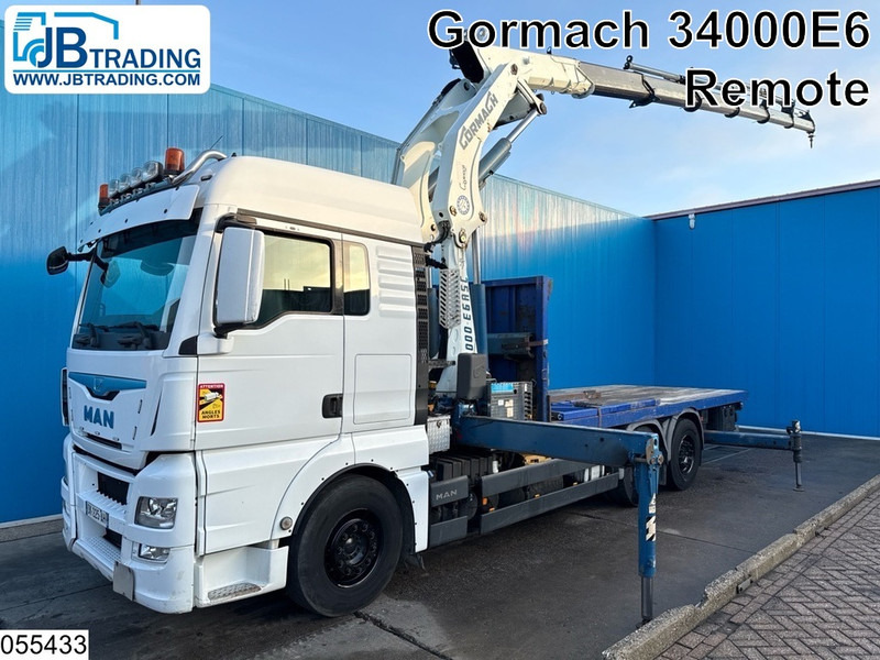 MAN TGX 26 440 6x2. EURO 6, Gormach, Remote, Retarder - Kamion me karroceri të hapur, Kamion me vinç: foto 1 MAN TGX 26 440 6x2. EURO 6, Gormach, Remote, Retarder - Kamion me karroceri të hapur, Kamion me vinç: foto 1