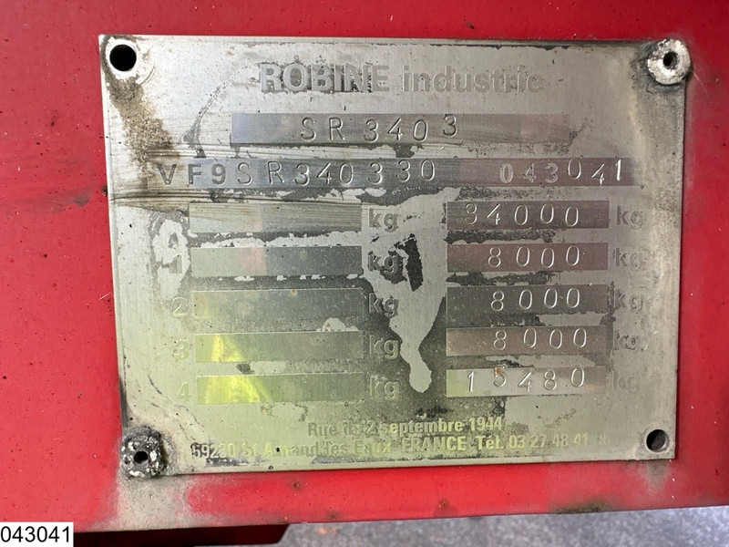 ROBINE Gas 48028 Liter, LPG GPL gas tank, Gaz, 1 Compartment - Gjysmë rimorkio me bot: foto 4 ROBINE Gas 48028 Liter, LPG GPL gas tank, Gaz, 1 Compartment - Gjysmë rimorkio me bot: foto 4