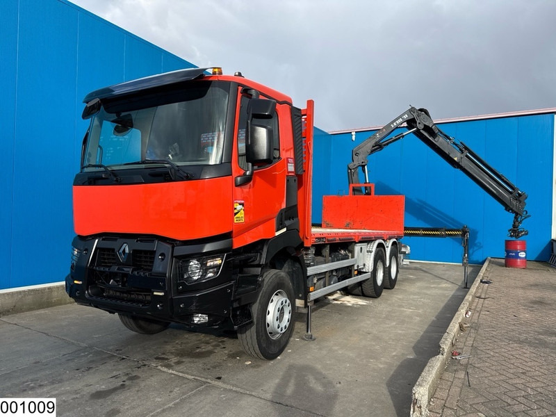 Renault C 380 6x4, EURO 6, Hiab, Remote - Kamion me karroceri të hapur, Kamion me vinç: foto 3 Renault C 380 6x4, EURO 6, Hiab, Remote - Kamion me karroceri të hapur, Kamion me vinç: foto 3
