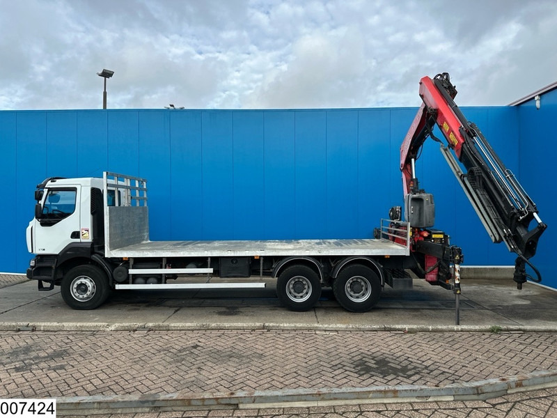 Kamion me karroceri të hapur, Kamion me vinç Renault Kerax 370 Dxi 6x4, EURO 4, Fassi: foto 15