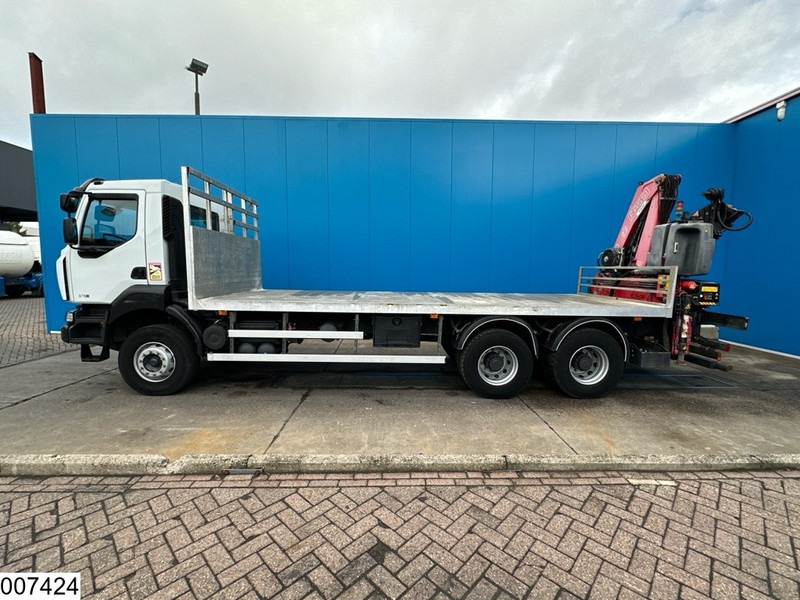 Kamion me karroceri të hapur, Kamion me vinç Renault Kerax 370 Dxi 6x4, EURO 4, Fassi: foto 14