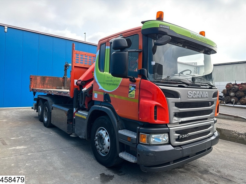 Scania P 340 6x2, CNG, Retarder, Palfinger, Remote - Kamion vetëshkarkues, Kamion me vinç: foto 3 Scania P 340 6x2, CNG, Retarder, Palfinger, Remote - Kamion vetëshkarkues, Kamion me vinç: foto 3