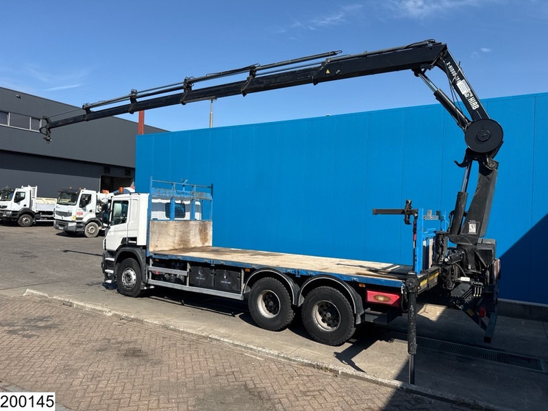 Scania P 410 6x4, EURO 6, Retarder, HIAB, Remote - Kamion me karroceri të hapur, Kamion me vinç: foto 2 Scania P 410 6x4, EURO 6, Retarder, HIAB, Remote - Kamion me karroceri të hapur, Kamion me vinç: foto 2