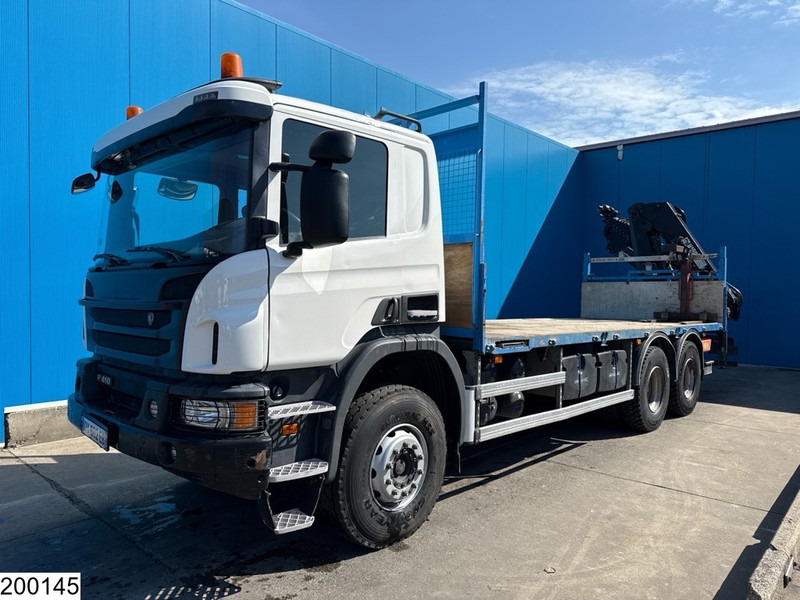 Scania P 410 6x4, EURO 6, Retarder, HIAB, Remote - Kamion me karroceri të hapur, Kamion me vinç: foto 3 Scania P 410 6x4, EURO 6, Retarder, HIAB, Remote - Kamion me karroceri të hapur, Kamion me vinç: foto 3