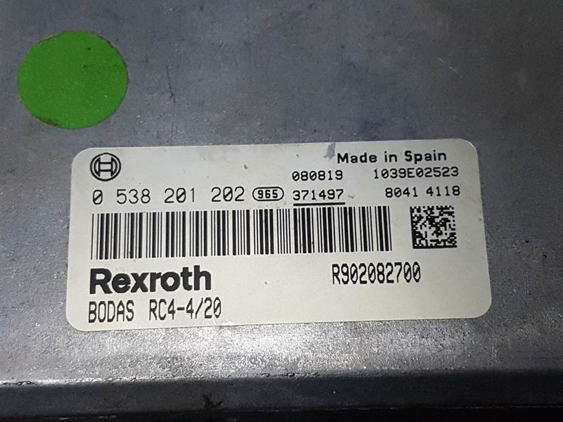 Ahlmann AZ150E-23107921-Rexroth RC4-4/20+DRCD-Control unit - Sistemi elektrik për Makineri ndërtimi: foto 5 Ahlmann AZ150E-23107921-Rexroth RC4-4/20+DRCD-Control unit - Sistemi elektrik për Makineri ndërtimi: foto 5