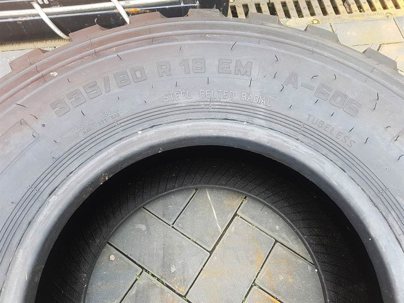 Alliance 335/80R18 EM - Tyre/Reifen/Band - Gomë për Makineri ndërtimi: foto 4 Alliance 335/80R18 EM - Tyre/Reifen/Band - Gomë për Makineri ndërtimi: foto 4