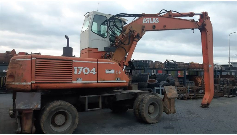 Atlas 1704 MI (For parts) - Ekskavator për mbetje: foto 1 Atlas 1704 MI (For parts) - Ekskavator për mbetje: foto 1