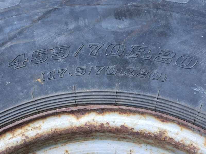 DUNLOP 455/70-R20 (17.5/70R20) - Tire/Reifen/Band - Goma dhe bandazhe për Makineri ndërtimi: foto 5 DUNLOP 455/70-R20 (17.5/70R20) - Tire/Reifen/Band - Goma dhe bandazhe për Makineri ndërtimi: foto 5