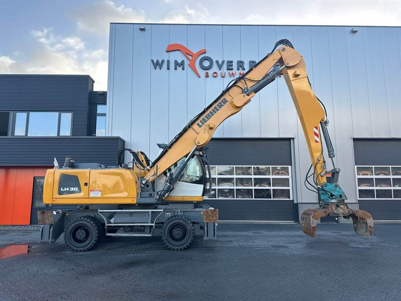 Ekskavator për mbetje për transportimin e mbeturinave Liebherr LH 30 M: foto 9