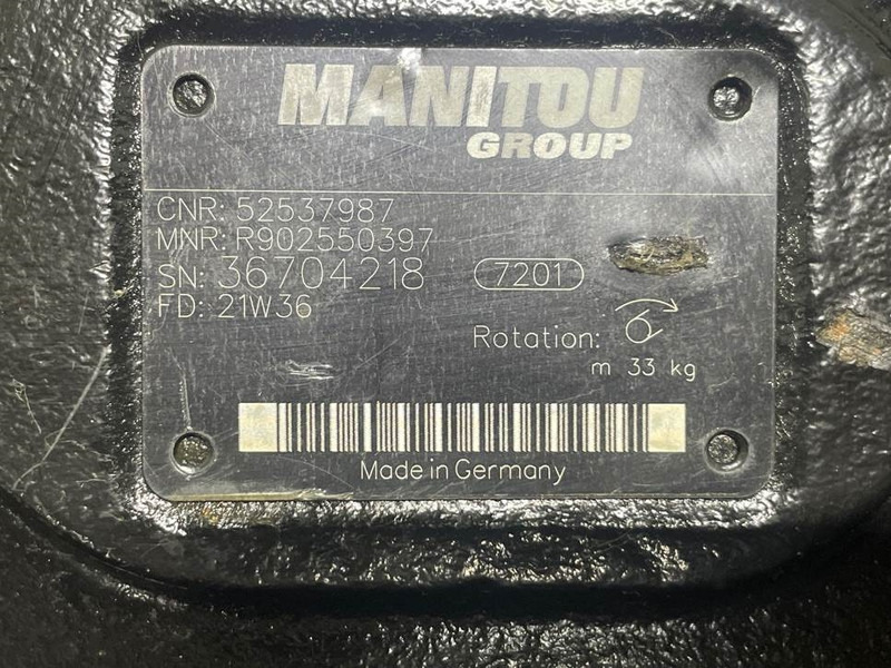 Manitou MLT635/741/940-52537987-Drive pump/Fahrpumpe - Sistemi hidraulik për Makineri ndërtimi: foto 5 Manitou MLT635/741/940-52537987-Drive pump/Fahrpumpe - Sistemi hidraulik për Makineri ndërtimi: foto 5