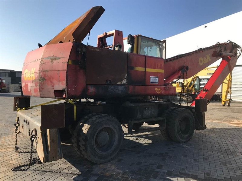 O & K MH 6.5 (For parts) - Ekskavator me goma: foto 4 O & K MH 6.5 (For parts) - Ekskavator me goma: foto 4