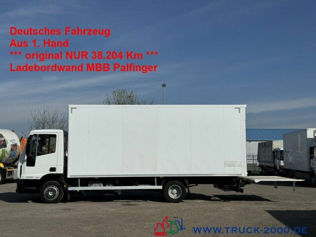 Iveco 100E22 Koffer LBW Palfinger Klima NUR 38.204 KM - Kamion vagonetë: foto 1 Iveco 100E22 Koffer LBW Palfinger Klima NUR 38.204 KM - Kamion vagonetë: foto 1