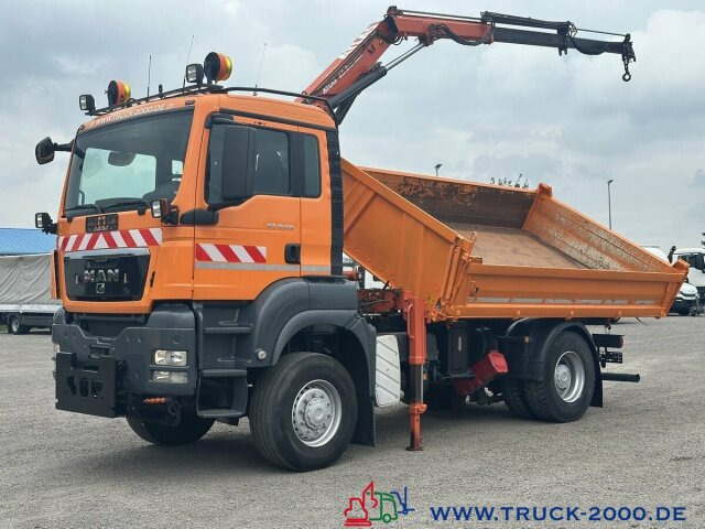 MAN 18.320 4x4 Atlas Kran + Winterdienstausstattung - Kamion vetëshkarkues, Kamion me vinç: foto 4 MAN 18.320 4x4 Atlas Kran + Winterdienstausstattung - Kamion vetëshkarkues, Kamion me vinç: foto 4