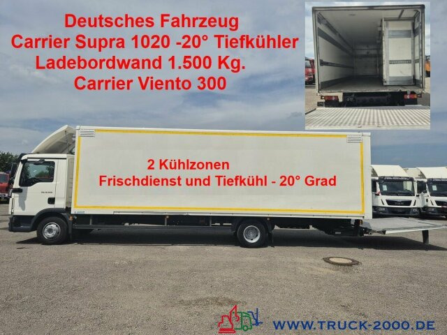 MAN TGL 12.220 Kühlkoffer Carrier -20°C 2-Kammern - Kamion frigorifer: foto 1 MAN TGL 12.220 Kühlkoffer Carrier -20°C 2-Kammern - Kamion frigorifer: foto 1