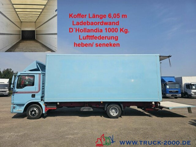MAN TGL 8.180 Koffer Länge 6.05m LBW 3 Sitze Klima - Kamion vagonetë: foto 1 MAN TGL 8.180 Koffer Länge 6.05m LBW 3 Sitze Klima - Kamion vagonetë: foto 1