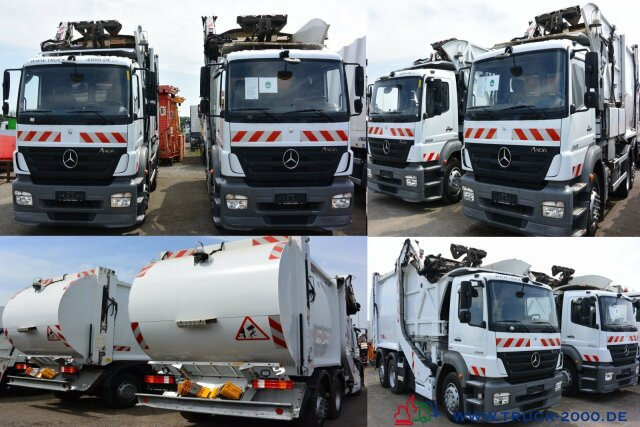 Lizingu i Mercedes-Benz Axor 2529 Faun Überkopf Frontlader 25 m³ 1.Hand Mercedes-Benz Axor 2529 Faun Überkopf Frontlader 25 m³ 1.Hand: foto 9