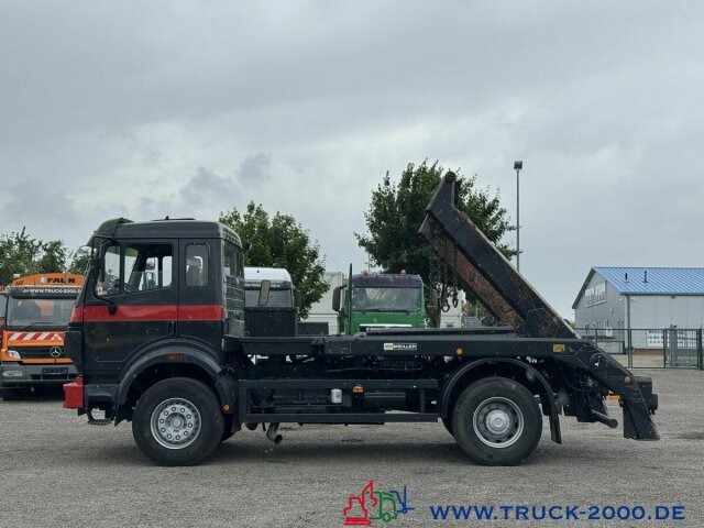 Mercedes-Benz SK 1831 Meiller Teleabsetzer AHK - NUR 475 TKM - Fadromë ngarkuese: foto 2 Mercedes-Benz SK 1831 Meiller Teleabsetzer AHK - NUR 475 TKM - Fadromë ngarkuese: foto 2