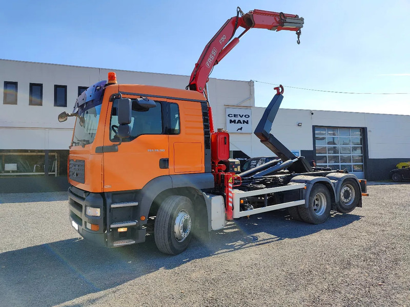 MAN TGA 28.310 Container / Fassi F130 - Kamion vetëngarkues, Kamion me vinç: foto 4 MAN TGA 28.310 Container / Fassi F130 - Kamion vetëngarkues, Kamion me vinç: foto 4