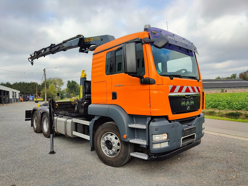 MAN TGS 26.320 Palfinger PK20002 Cotainer Marrel - Kamion vetëngarkues, Kamion me vinç: foto 3 MAN TGS 26.320 Palfinger PK20002 Cotainer Marrel - Kamion vetëngarkues, Kamion me vinç: foto 3