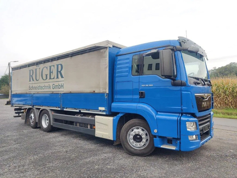 MAN TGS 26.360 Schuifzeil Euro6 - Kamion me tendë: foto 2 MAN TGS 26.360 Schuifzeil Euro6 - Kamion me tendë: foto 2