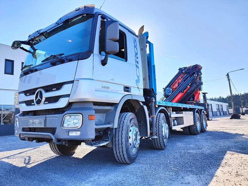 Mercedes-Benz Actros 4151 V8 8x4 Palfinger PK78002 - Kamion me vinç: foto 1 Mercedes-Benz Actros 4151 V8 8x4 Palfinger PK78002 - Kamion me vinç: foto 1