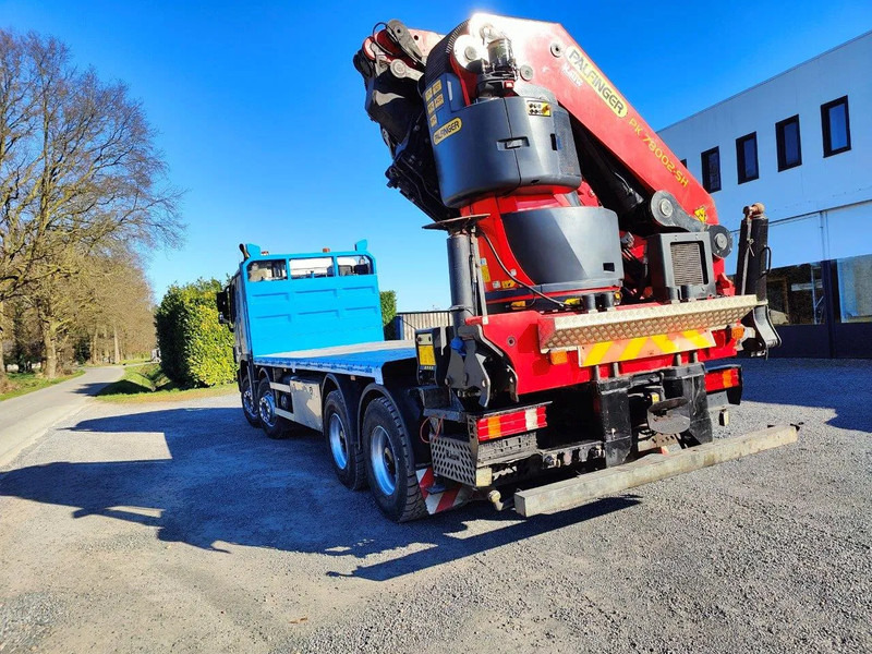 Mercedes-Benz Actros 4151 V8 8x4 Palfinger PK78002 + Flyjib PJ170 - Kamion me karroceri të hapur, Kamion me vinç: foto 4 Mercedes-Benz Actros 4151 V8 8x4 Palfinger PK78002 + Flyjib PJ170 - Kamion me karroceri të hapur, Kamion me vinç: foto 4