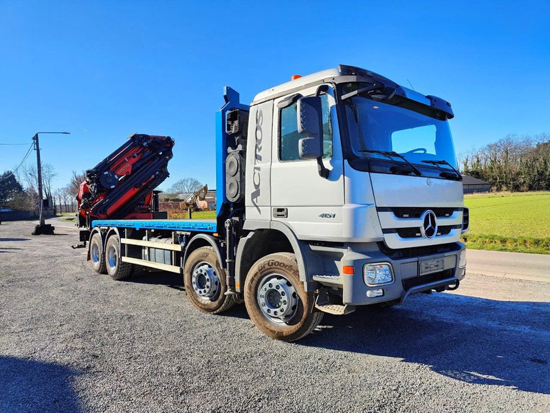 Mercedes-Benz Actros 4151 V8 8x4 Palfinger PK78002 + Flyjib PJ170 - Kamion me karroceri të hapur, Kamion me vinç: foto 2 Mercedes-Benz Actros 4151 V8 8x4 Palfinger PK78002 + Flyjib PJ170 - Kamion me karroceri të hapur, Kamion me vinç: foto 2