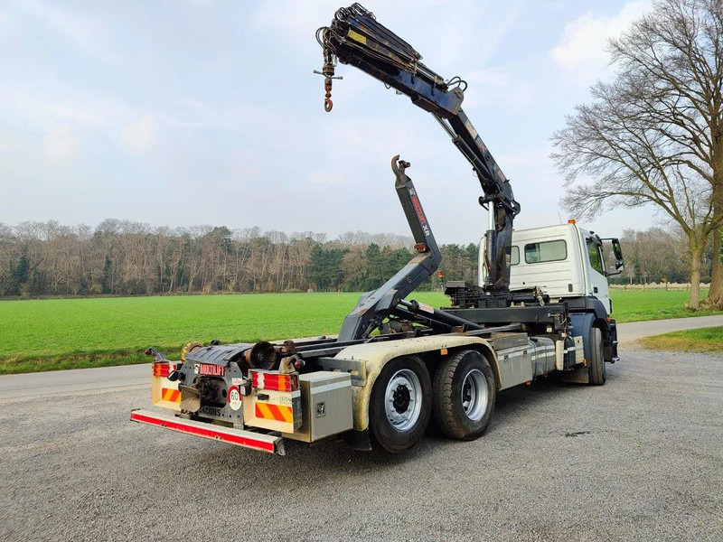 Mercedes-Benz Axor 2536 Euro5 container multilift crane HIAB 220 - Kamion vetëngarkues, Kamion me vinç: foto 3 Mercedes-Benz Axor 2536 Euro5 container multilift crane HIAB 220 - Kamion vetëngarkues, Kamion me vinç: foto 3