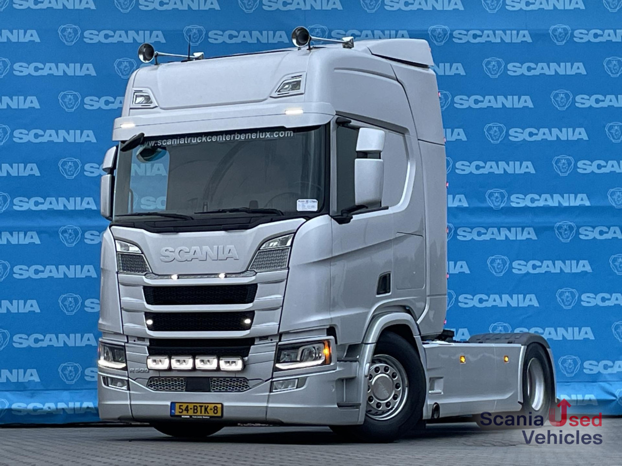 SCANIA R 500 A4x2NB RETARDER FULL AIR P-AIRCO HYDRO 9T - Gjysmë-kamion: foto 1 SCANIA R 500 A4x2NB RETARDER FULL AIR P-AIRCO HYDRO 9T - Gjysmë-kamion: foto 1