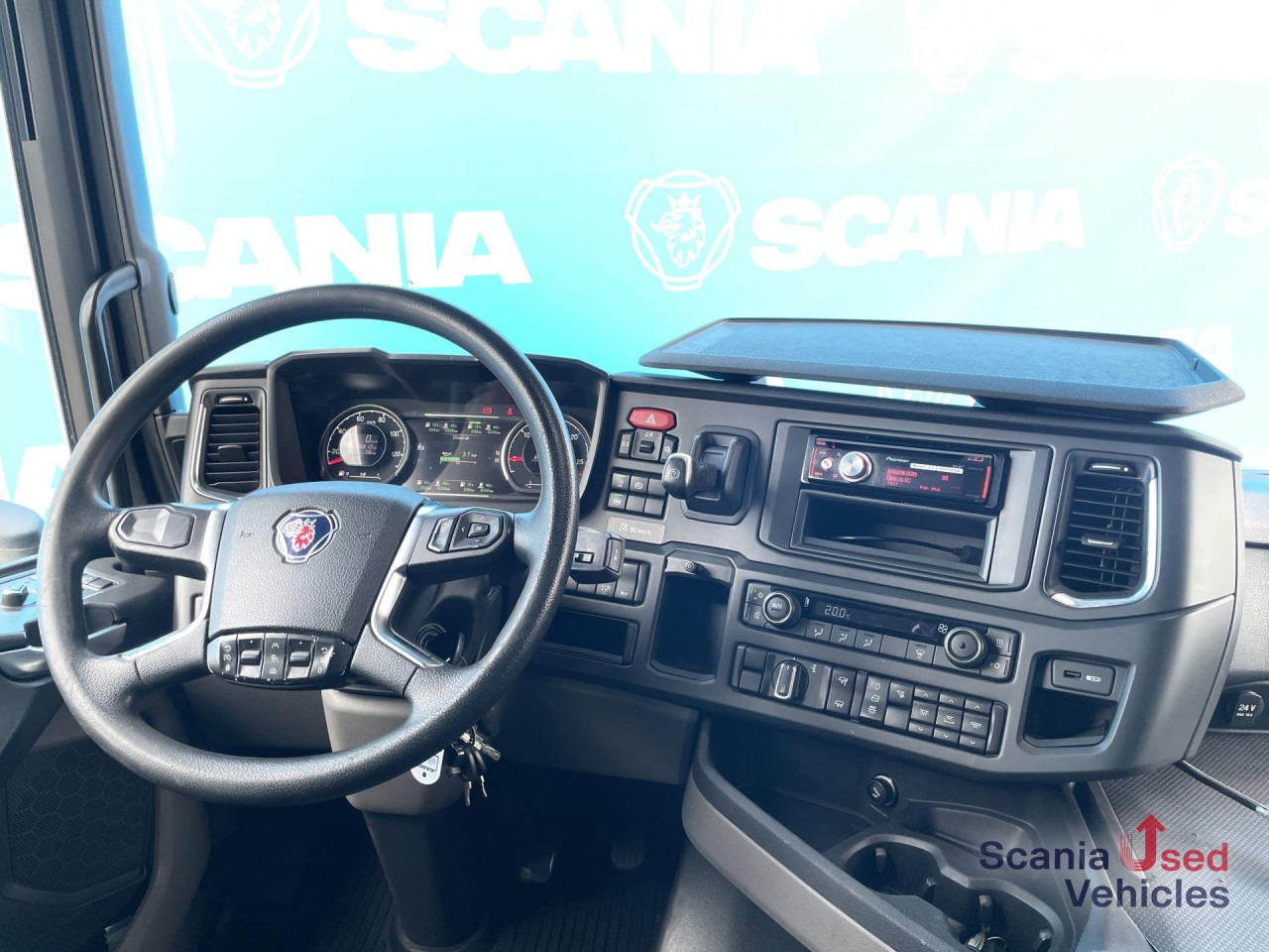 Lizingu i SCANIA S 450 A4X2NA RETARDER DIFF-L PARK AIRCO ACC SCANIA S 450 A4X2NA RETARDER DIFF-L PARK AIRCO ACC: foto 11