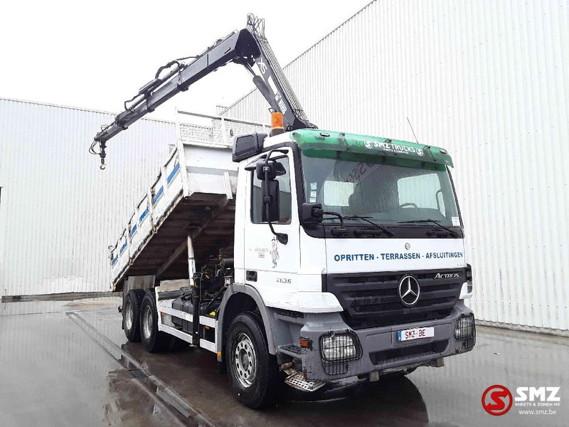 Mercedes-Benz Actros 2636 hiab 166e3 - Kamion vetëshkarkues, Kamion me vinç: foto 1 Mercedes-Benz Actros 2636 hiab 166e3 - Kamion vetëshkarkues, Kamion me vinç: foto 1