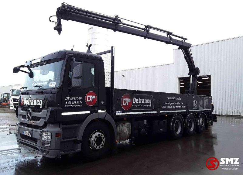 Mercedes-Benz Actros 3236 hiab 166-5remote - Kamion me karroceri të hapur, Kamion me vinç: foto 5 Mercedes-Benz Actros 3236 hiab 166-5remote - Kamion me karroceri të hapur, Kamion me vinç: foto 5