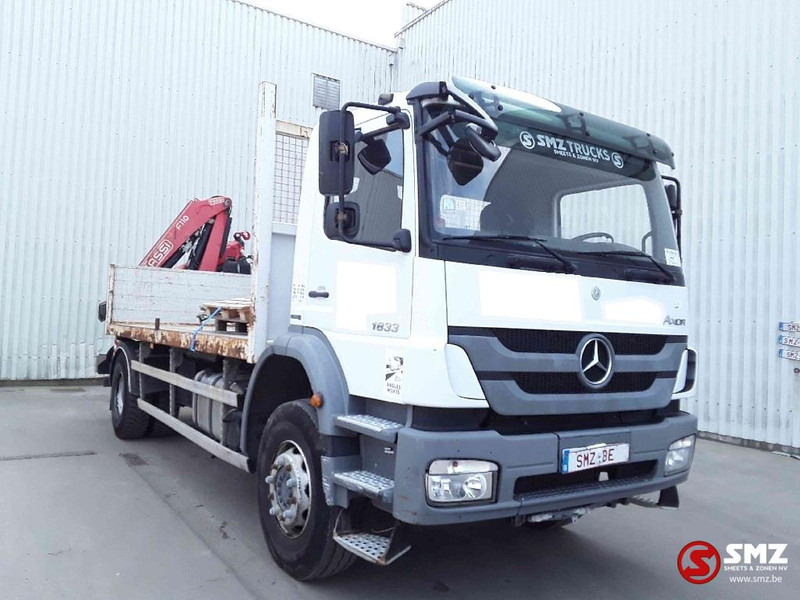 Mercedes-Benz Axor 1833 Fassi f 110a 284000km airco TOP condition - Kamion me karroceri të hapur, Kamion me vinç: foto 1 Mercedes-Benz Axor 1833 Fassi f 110a 284000km airco TOP condition - Kamion me karroceri të hapur, Kamion me vinç: foto 1