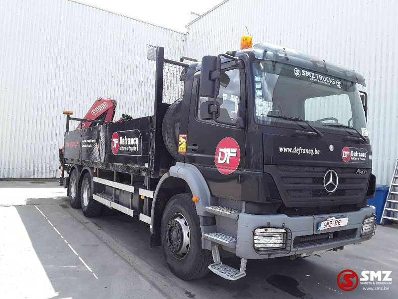 Mercedes-Benz Axor 2633 fassi f 170-3 remote - Kamion me karroceri të hapur, Kamion me vinç: foto 1 Mercedes-Benz Axor 2633 fassi f 170-3 remote - Kamion me karroceri të hapur, Kamion me vinç: foto 1
