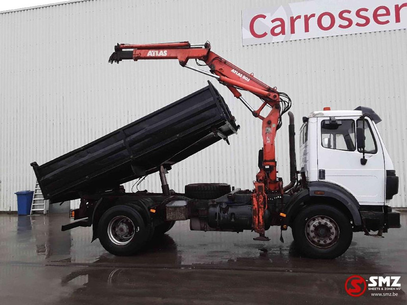 Mercedes-Benz SK 1824 lames grue Atlas Ak 80-1 - Kamion vetëshkarkues, Kamion me vinç: foto 4 Mercedes-Benz SK 1824 lames grue Atlas Ak 80-1 - Kamion vetëshkarkues, Kamion me vinç: foto 4