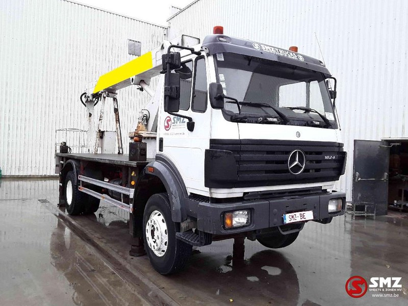 Mercedes-Benz SK 1824 lames/steel - Platformë ajrore e montuar në kamion: foto 1 Mercedes-Benz SK 1824 lames/steel - Platformë ajrore e montuar në kamion: foto 1