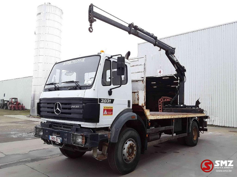 Mercedes-Benz SK 1831 hiab 090 lames - Kamion me karroceri të hapur, Kamion me vinç: foto 3 Mercedes-Benz SK 1831 hiab 090 lames - Kamion me karroceri të hapur, Kamion me vinç: foto 3